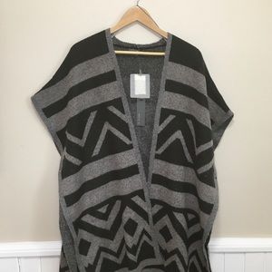 Matty M wool cape poncho